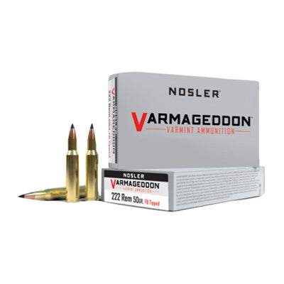 Nosler Varmageddon FB TIPPED 50 Grain .222 Remington  054041651370