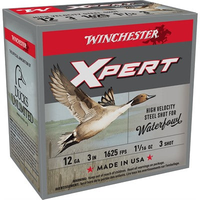 Winchester WEX123M3 Super X Xpert 12 Gauge 3" 1-1/16oz 3 Shot 1650 fps 020892020306