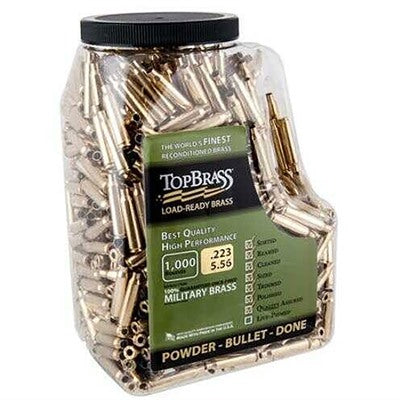 Once Fired .223 Remington Brass – 1000/Count