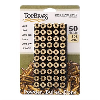 308 Winchester Once Fired Reloading Brass with Tray
