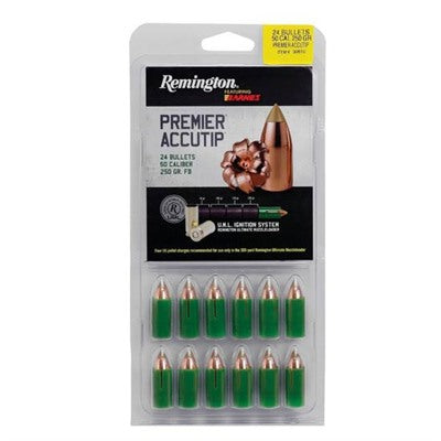 Remington 50 Caliber AccuTip Sabot Muzzleloader Bullets 250gr 24/bx