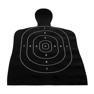 Roll of Silhouette Shooting Targets for Range