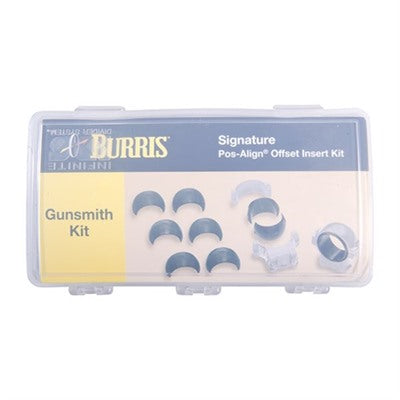 Burris Signature Pos-Align Offset Inserts Kit for Gunsmiths
