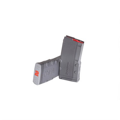 Amend2 M2 AR-15 5.56 NATO 20-Round Gray Polymer Magazine Red Follower
