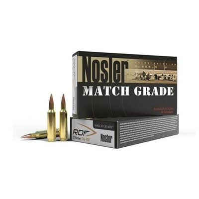Nosler Match Grade RDF Hollow Point Boat Tail 70 Grain .22 Nosler 3000 fps 054041601245