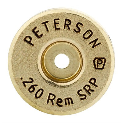 Peterson .260 Rem Reloading Brass Box of 500