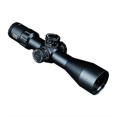 Black 3-12x52mm SFP Triplex Reticle Firearm Scope
