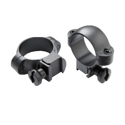 Burris Quick Detach Medium Deluxe Steel Rimfire Airgun Rings Matte