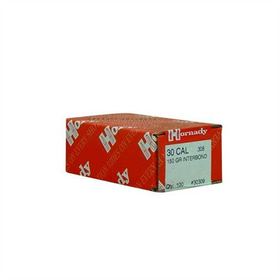 Hornady .308 150 GR InterBond Reloading Bullets 30 Cal