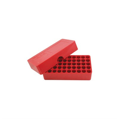 MTM Slip-Top 50 Round Ammo Storage Box .38 and .357