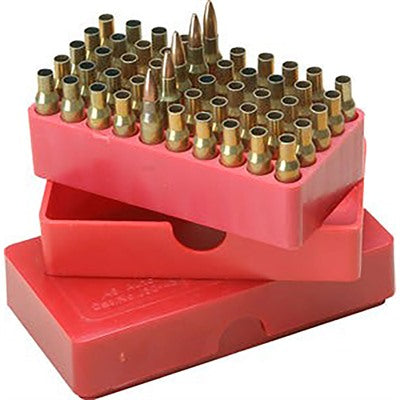 MTM Slip-Top Ammo Box 50 Count Square Hole .45 ACP/.41 Mag