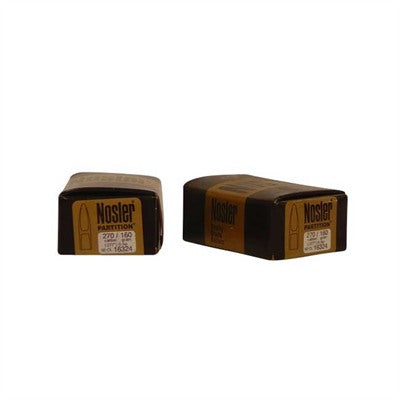 Nosler Partition .270 Caliber 160 Grain SSP Reloading Bullet