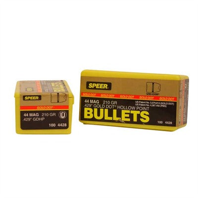Speer 44 Cal .429 Diameter 210 Grain GDHP Bullet