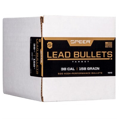 Speer .358 158 Grain 38 Caliber Handgun Bullet