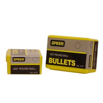 Speer .433 Muzzleloader Round Ball Bullet