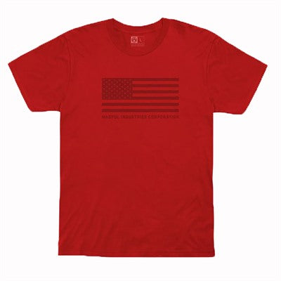 Cotton Standard T-Shirt Size 2X-Large Red