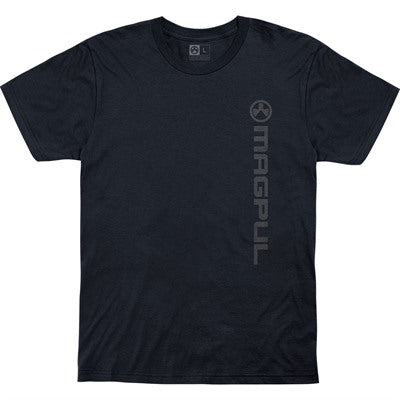 Vert Logo L Navy Cotton T-Shirt