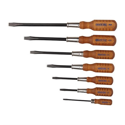 7 Pc Wood Screwdriver Set - Gunsmithing