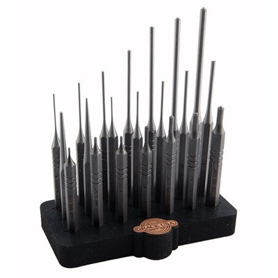 21 Pc Steel Punch and Bench Block Set