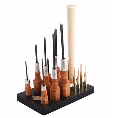 17 Pc Complete Tool Set and Bench Block