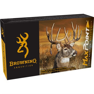 Browning Max Point Polymer Tip 95 Grain .243 Winchester 2027 ft lbs 020892232778