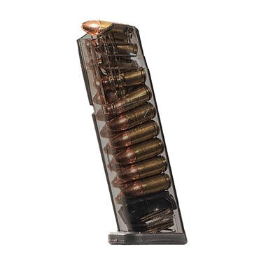 Elite Tactical Systems 9mm Extended Carbon Smoke Magazine for SIG P320 17rd