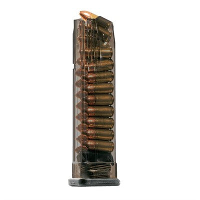 Elite Tactical Systems 9mm Extended Carbon Smoke Magazine for S&W M&P 21rd