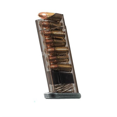 Elite Tactical Systems 9mm Carbon Smoke Magazine for S&W Shield 7rd