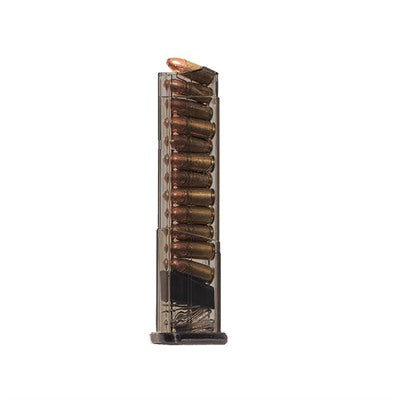Elite Tactical Systems 9mm Extended Carbon Smoke Magazine for S&W Shield 12rd