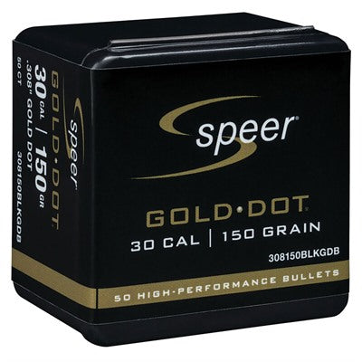 30 Cal 0.308" Gold Dot Rifle Projectiles