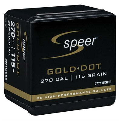 270 Caliber Gold Dot 0.270" Rifle Reloading Projectiles
