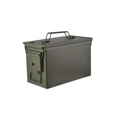 M2A1 50 Caliber Steel Ammo Storage Can OD Green