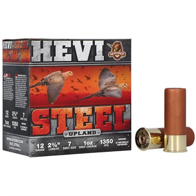HEVI-Shot HS61227                                                    Upland 12 Gauge 2.75" 1oz 7 Shot  604544696363
