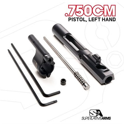 Adjustable Piston System for AR-15 w/ .750" Clamp Block Left Hand