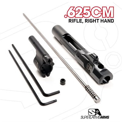 Adjustable Piston System for AR-15 w/ 0.625" Clamp Block Right Hand