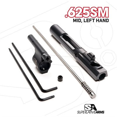 Adjustable Piston System for AR-15 with .625" Gas Block Left Hand
