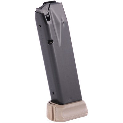 Canik TP9/METE SFX 9mm Luger 18rd Handgun Magazine +2 Extension FDE