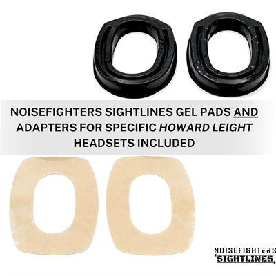 Sightlines Gel Ear Pad Adapter Plate Set