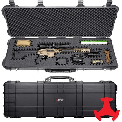 Hard Rifle Case 48" with RAGAR Foam Padding