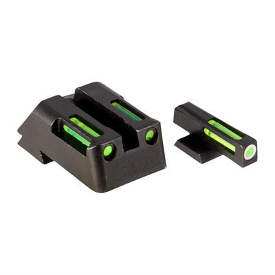 LiteWave H3 Orange Ring Tritium Front Sight Green LitePipes Set