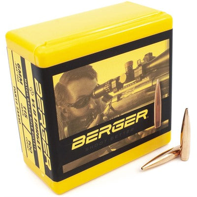 6mm .243" VLD Target Very Low Drag Boat Tail Rifle Bullets