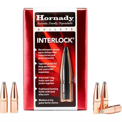 InterLock .358" 35-Caliber Soft Point Reloading Bullets