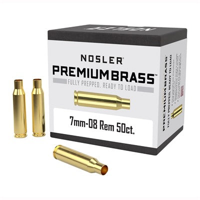 Premium Brass Cases 7MM-08 Remington