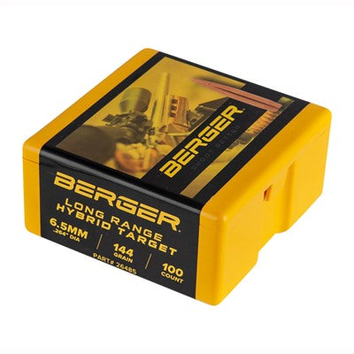 Long Range Hybrid Target Bullets 6.5mm