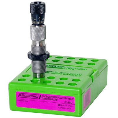 Adjustable Crimp Die for Precision Reloading