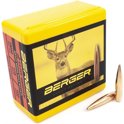 7mm 0.284" Elite Hunter Boat Tail Bullets