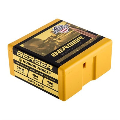 7mm 0.284" F-Open Boat Tail Rifle Bullets