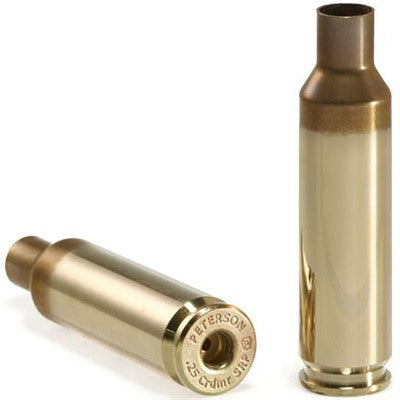 25 Creedmoor Brass Cases for Reloading