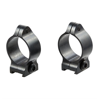 Talley Fixed 1 Inch Low Scope Rings Satin Blue