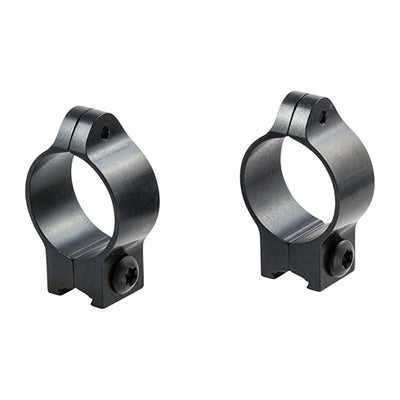 1 Inch Low 11MM Dovetail Rings for Scopes Black Finish